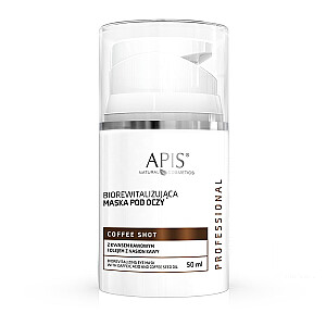 APIS Coffee Shot biorevitalizējoša acu maska 50ml