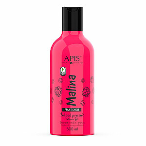 APIS Fruit Shot Shower Gel Малиновый гель для душа 500мл