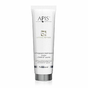 Lifting ir stangrina kaukė APIS Lifting Peptide su SNAP-8™ peptidu brandžiai ir dehidratuotai odai, linkusiai į raukšles, 100ml