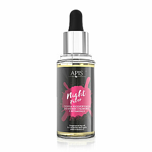 APIS Night Fever Oil регенерирующее масло для кутикулы и ногтей с витамином Е 30мл