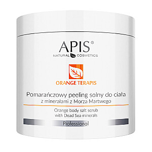APIS Orange Terapis Скраб для тела с апельсиновой солью и минералами Мертвого моря 700г
