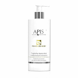 APIS Pina Colada Body Tropical Concentrate tropiskais koncentrāts ar liofilizētiem ananāsiem 500ml