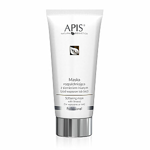 APIS Professional Softening Mask minkštinanti kaukė su linų sėmenimis 200ml