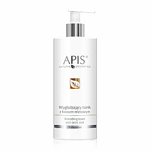 APIS Professional Smoothing toner ar pienskābi 500ml