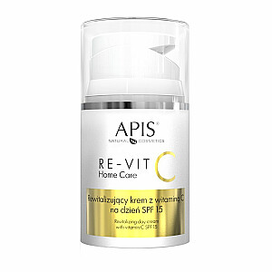 APIS Re-Vit C Home Care SPF15 atkuriamasis dieninis kremas su vitaminu C 50ml