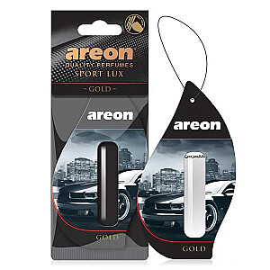 Auto aromāts AREON Sport Lux Liquid, zelts