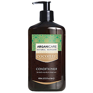 ARGANICARE Coconut Conditioner kondicionieris ļoti sausiem matiem ar cirtainu matu efektu 400ml