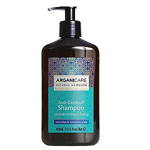ARGANICARE Shea Butter Pretblaugznu šampūns pretblaugznu šampūns 400ml