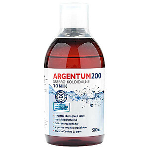 AURA HERBALS Argentum 200 sejas toniks 25 mg/l koloidālais sudrabs 500 ml