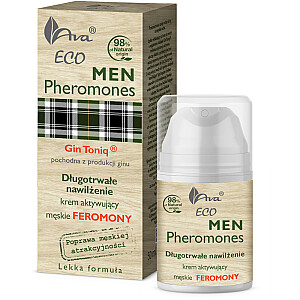 AVA LABORATORIUM Eco Men Pheromones mitrinošs sejas krēms aktivējošs feromons 50ml