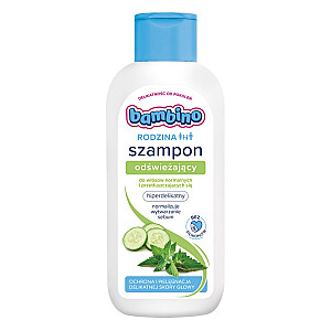 BAMBINO Family atsvaidzinošs šampūns normāliem un taukainiem matiem 400ml