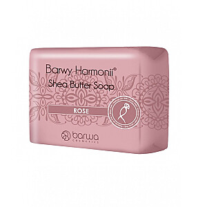 BARWA Barwy Harmonii Shea Butter Soap Кусковое мыло Роза 190г