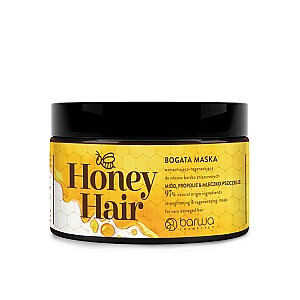 BARWA Honey Hair восстанавливающая медовая маска для волос 220мл