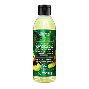 BARWA Натуральный шампунь для волос с авокадо 300мл