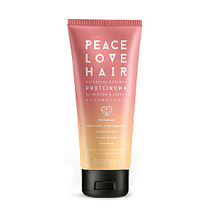 BARWA Peace Love Hair dabīgs proteīna kondicionieris jebkura porainuma matiem 180ml