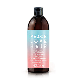 BARWA Peace Love Hair mīksts mitrinošs šampūns sausai un normālai galvas ādai 480ml