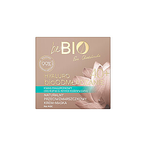 BE BIO Bio Rejuvenation 40+ Dabīgs nakts krēms-maska sejai 50ml