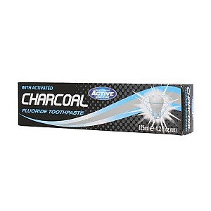 Зубная паста BEAUTY FORMULAS Charcoal Fluoride Toothpaste с активированным углем 125мл