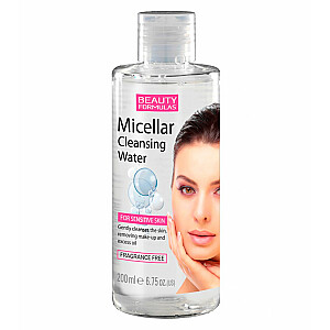 BEAUTY FORMULAS Micellar Cleansing Water очищающая мицеллярная жидкость для снятия макияжа 200мл