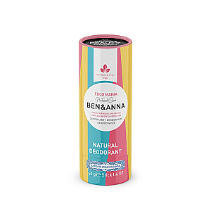 BEN&amp;ANNA Natural Deodorant dabīgais dezodorants uz sodas bāzes Coco Mania 40g