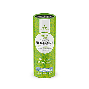 BEN&ANNA Natural Deodorant dabīgs dezodorants uz sodas Persian laima bāzes 40g