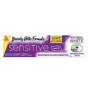 Паста BEVERLY HILLS Formula Natural White Sensitive wybielająca 100ml