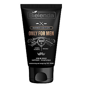 BIELENDA Barber Edition Only For Men mitrinošs un uzmundrinošs sejas krēms vīriešiem 50 ml