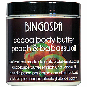 BINGO SPA Масло для тела персиковое 250г