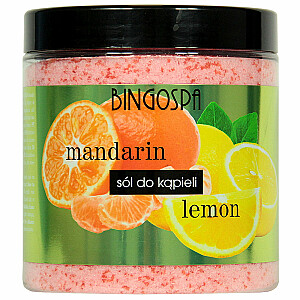 BINGO SPA Соль для ванн Мандарин Лимон 900г