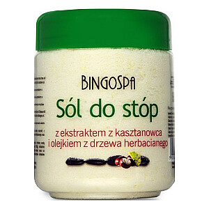 BINGO SPA Kāju sāls ar zirgkastaņa ekstraktu un tējas koka eļļu 550g