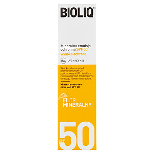 BIOLIQ Mineral apsauginė emulsija SPF50 30ml