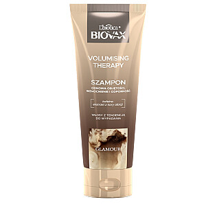 BIOVAX Glamour Volumizing Therapy matu šampūns ar kofeīnu 200ml