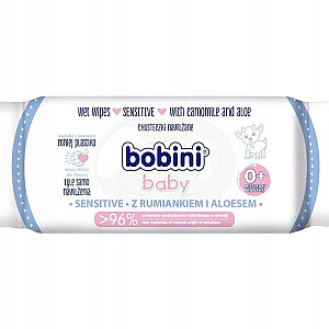 Влажные салфетки BOBINI Baby для детей и младенцев Sensitive 60 шт.