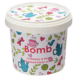 BOMB COSMETICS Скраб для душа Cranberry &amp; Lime сахарный скраб для душа Cranberry &amp; Lime 400г