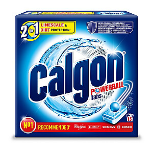 Таблетки для стирки CALGON Powerball Tabs, смягчающие воду, 15 шт.