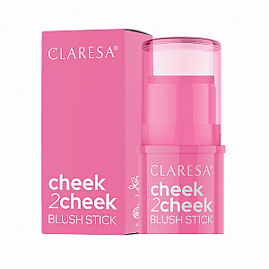 CLARESA Cheek 2 vaigu sārtuma nūja 01 Candy Pink 5,5 g.