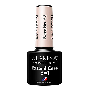 CLARESA Extend Care 5в1 Кератиновая основа для гибридного лака 2 5г