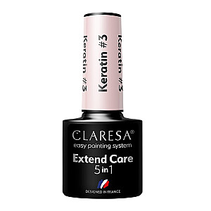 CLARESA Extend Care 5в1 Кератиновая основа для гибридного лака 3 5г