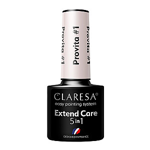 CLARESA Extend Care 5in1 Provita bāze hibrīdlakai 1 5g
