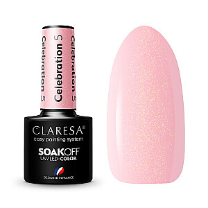 Лак гибридный CLARESA Soak Off UV/LED Celebration 05 5г