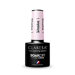 CLARESA Soak Off UV/LED Гибридный лак Shake 1 5г