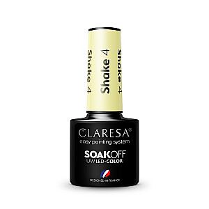 CLARESA Soak Off UV/LED hibrīda lakas kokteilis 4 5g