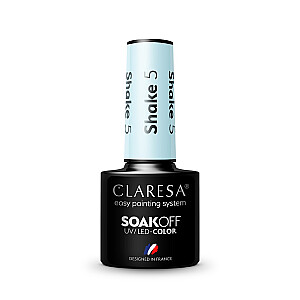 CLARESA Soak Off UV/LED hibrīda lakas kokteilis 5 5g