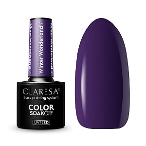 Лак гибридный CLARESA Soak Off UV/LED Winter Wonderland 7 5г