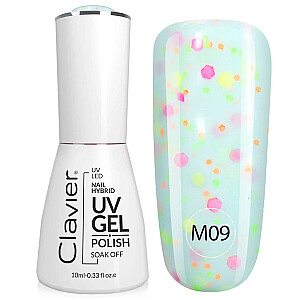 CLAVIER Luxury Nail Hybrid UV Gel гибридный лак для ногтей 009 10 мл