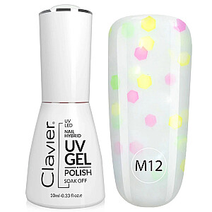 CLAVIER Luxury Nail Hybrid UV Gel гибридный лак для ногтей 012 10 мл