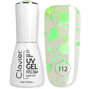 CLAVIER Luxury Nail Hybrid UV Gel hibrīda nagu laka 112 10 ml