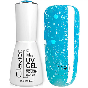 CLAVIER Luxury Nail Hybrid UV Gel гибридный лак для ногтей 119 10 мл