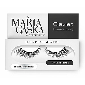 CLAVIER Quick Premium Lashes rzęsy na pasku To The Moon &amp; Back 801