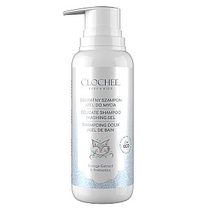 CLOCHEE Baby&amp;Kids Delicate šampūns un mazgāšanas želeja maigs šampūns un mazgāšanas želeja bērniem 200ml